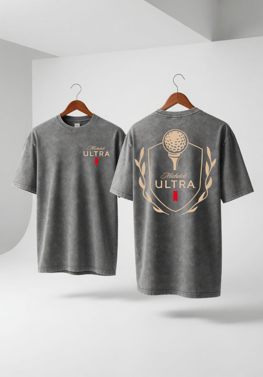 Michelob ULTRA Vintage Golf Crest Tee