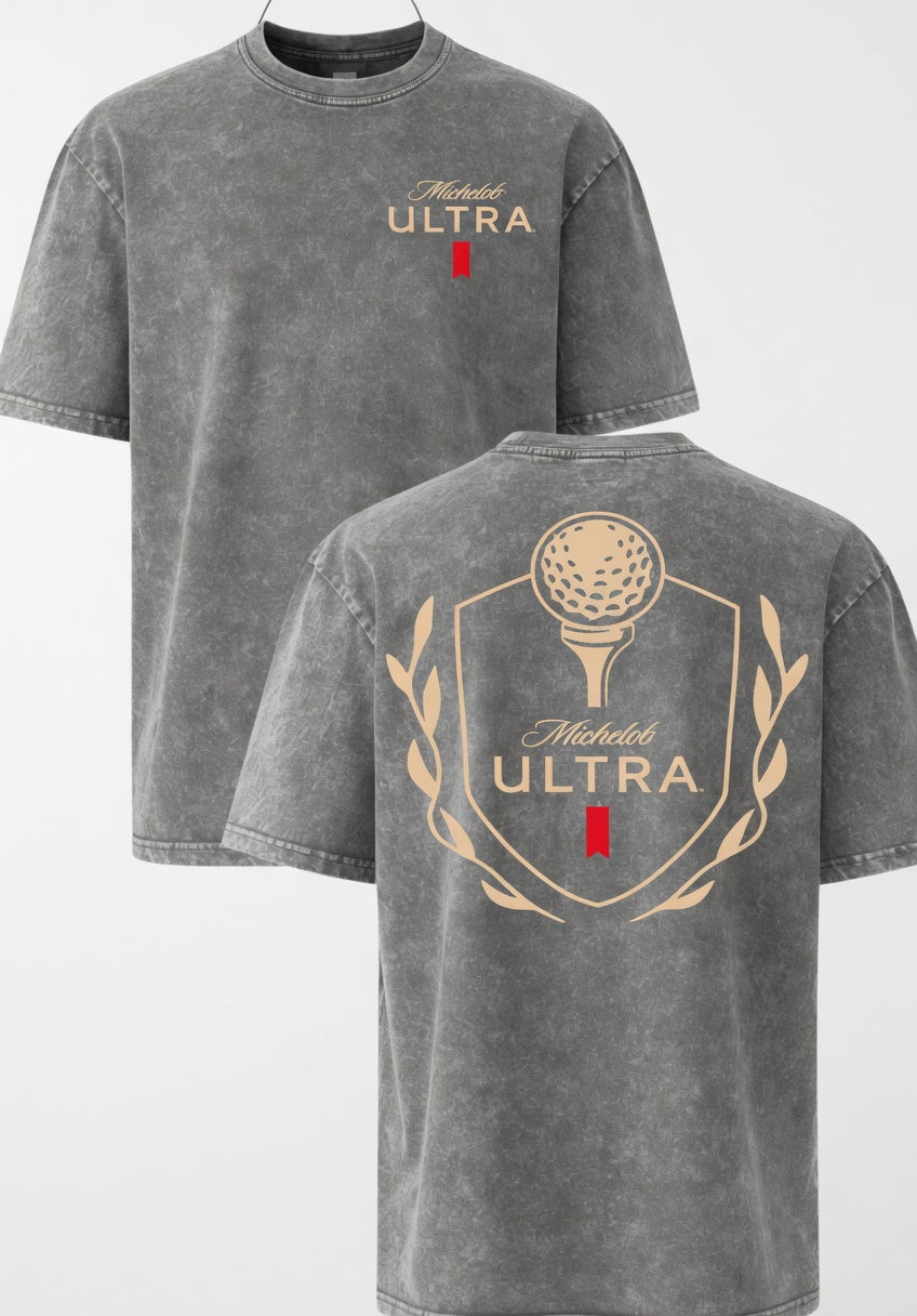 Michelob ULTRA Vintage Golf Crest Tee